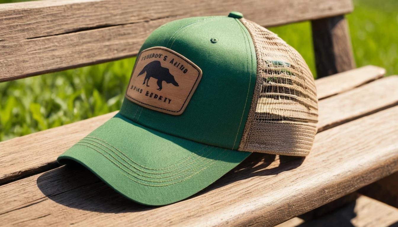 Stylish Green Trucker Hat - Snapback Trucker for All Occasions