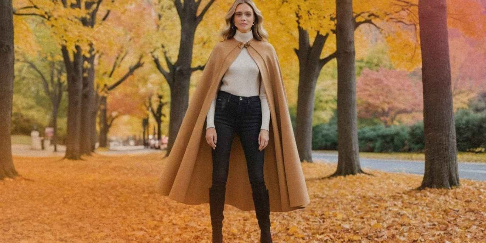 How to Style a Cape for Fall: Fashion Tips for Your Winter Outfit